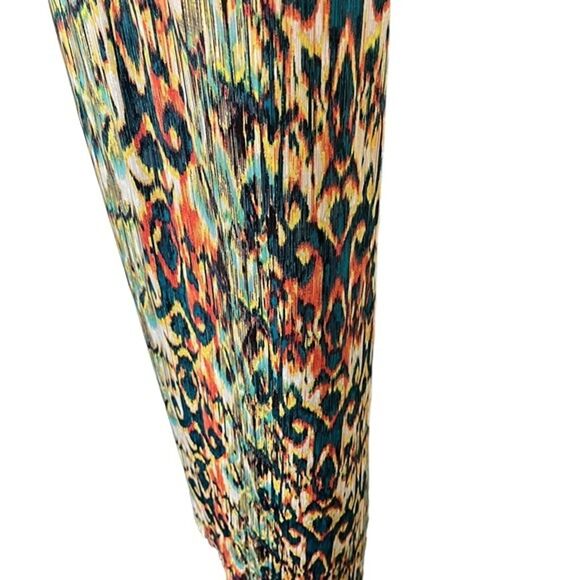 AB Studio Women's Sleeveless Stretch Jersey Knit Maxi Long Beaded Dress sz M - Picture 13 of 16